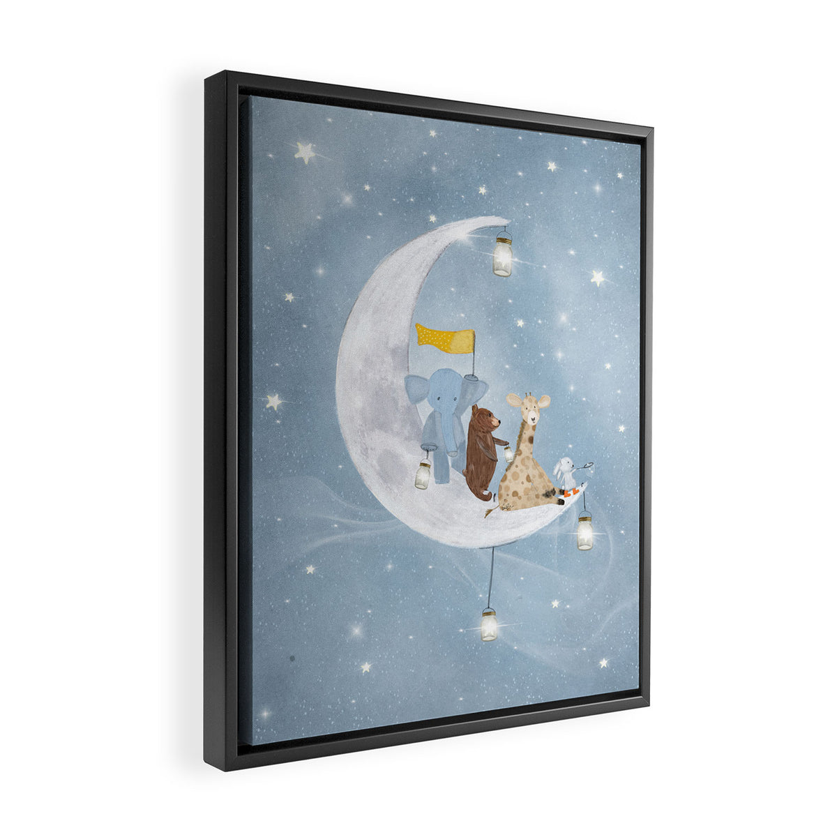 starlight wishes with you Framed Canvas Print Gallery Image 2