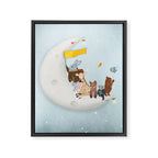 starlight wishes with you Framed Canvas Print Gallery Image 8
