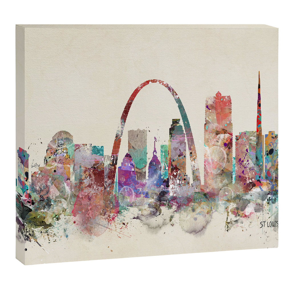 St.louis missouri skyline Canvas Print Gallery Image 12