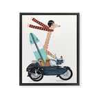 surf trip Framed Canvas Print Gallery Image 8