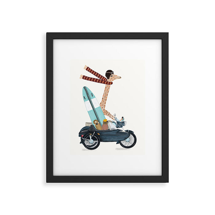 surf trip Framed Art Print Gallery Image 1