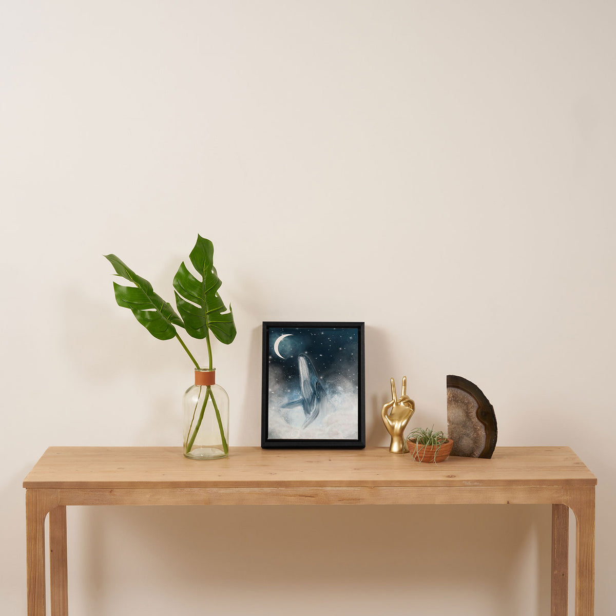 surfing the stars Framed Canvas Print Gallery Image 4