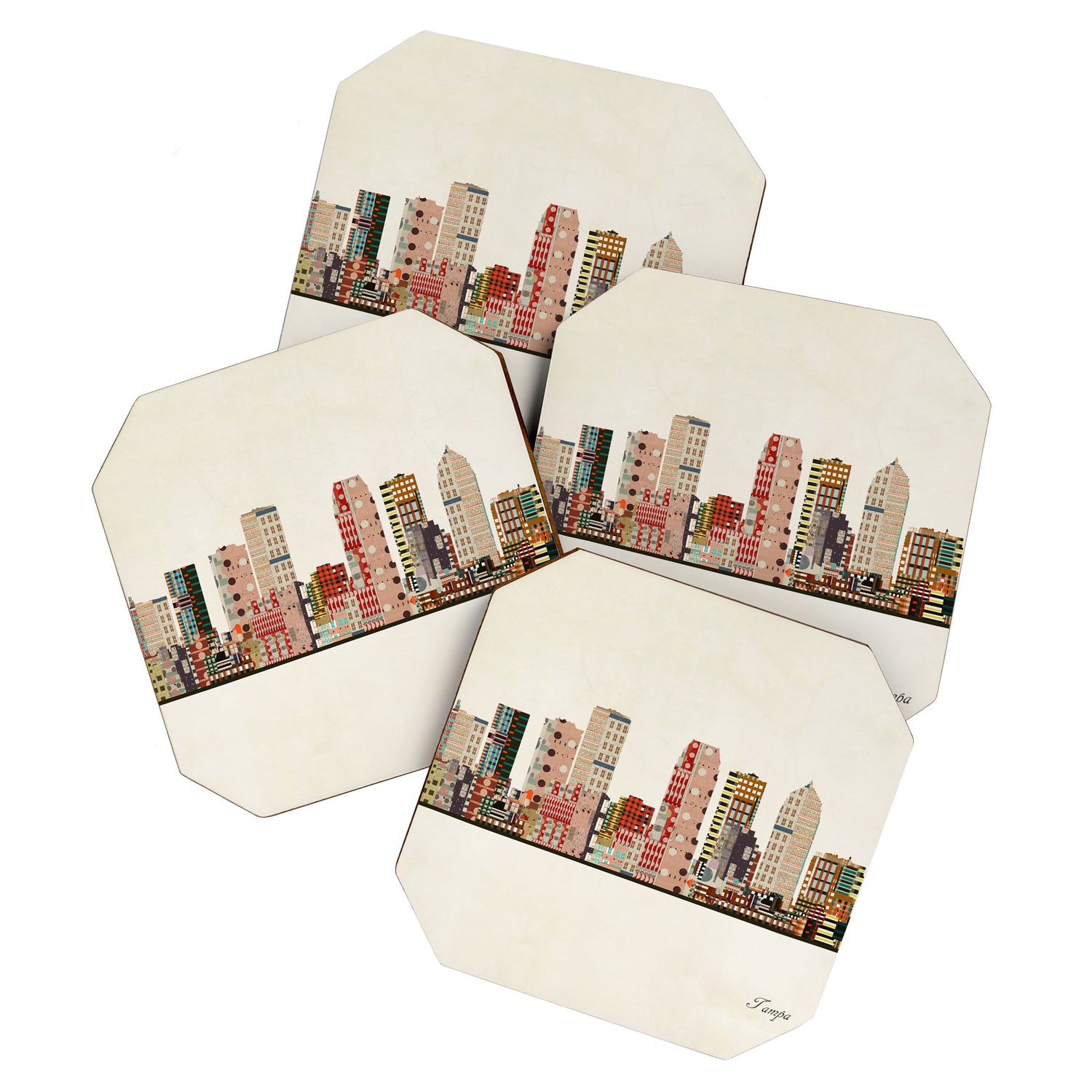 tampa skyline Coaster Gallery Image 1