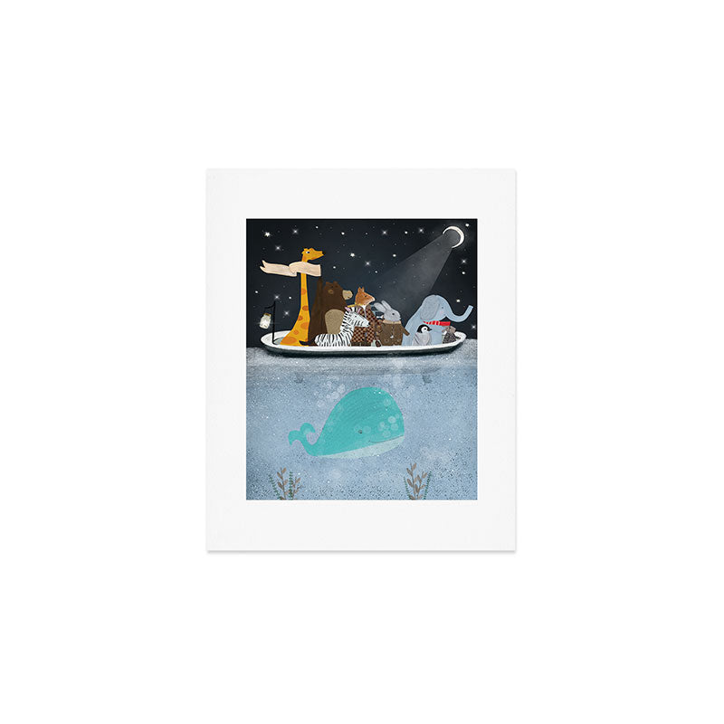 the adventure tub Art Print Gallery Image 1