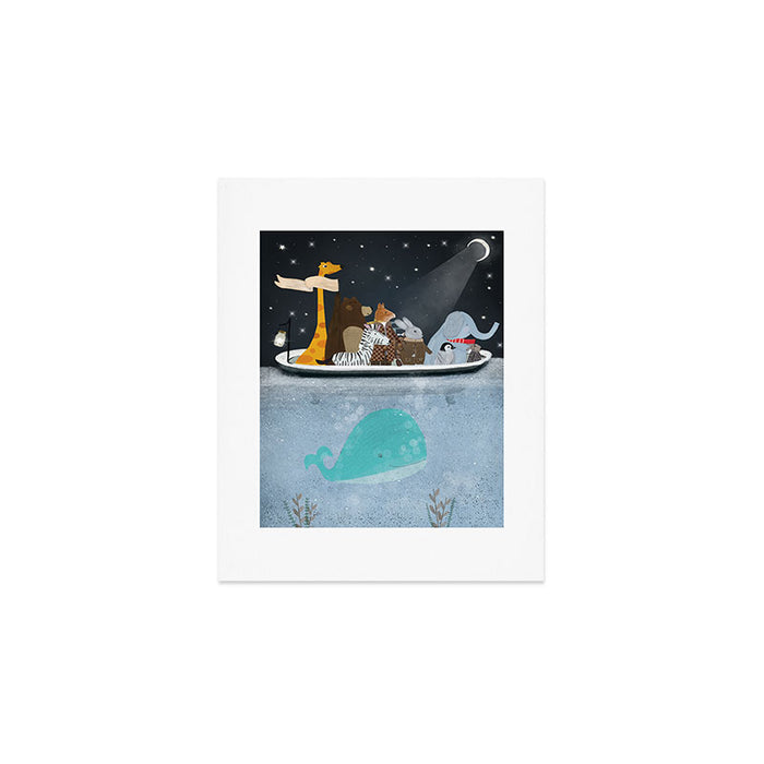 the adventure tub Art Print Gallery Image 1