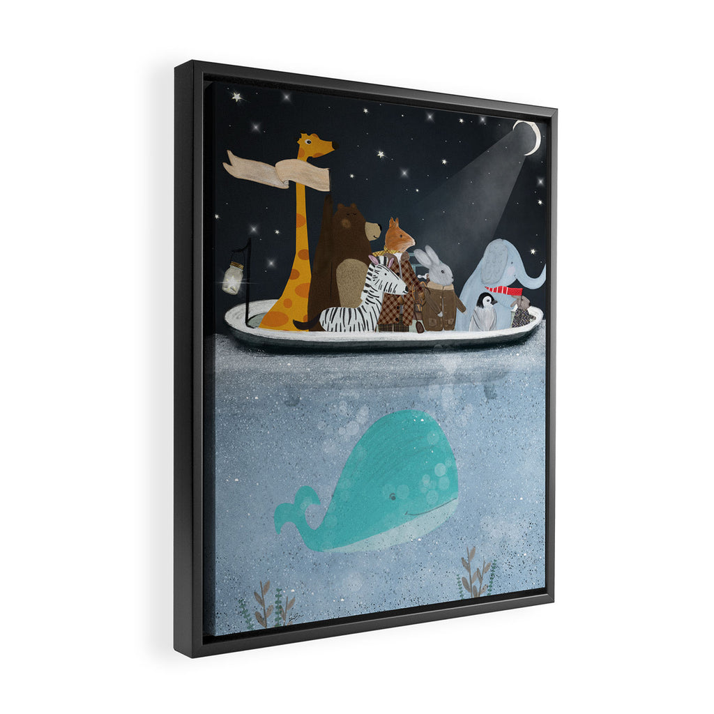 the adventure tub Framed Canvas Print Gallery Image 2