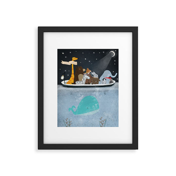 the adventure tub Framed Art Print Gallery Image 1