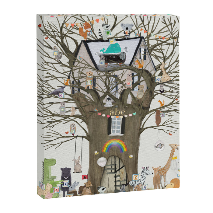 the alphabet tree Canvas Print Gallery Image 1