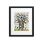 the alphabet tree Framed Art Print Gallery Image 5