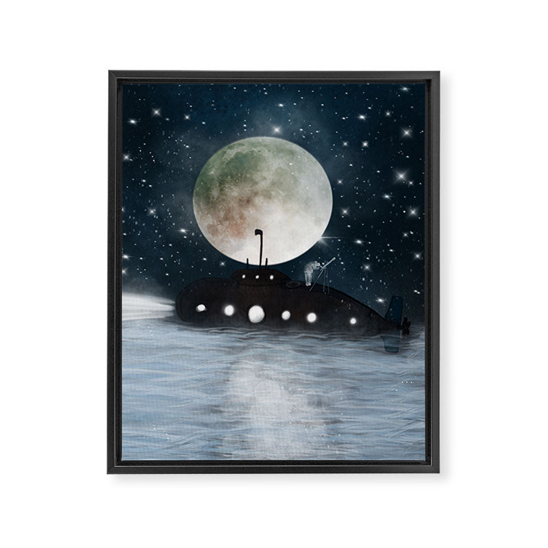 the astrologer Framed Canvas Print Gallery Image 8