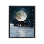 the astrologer Framed Canvas Print Gallery Image 8
