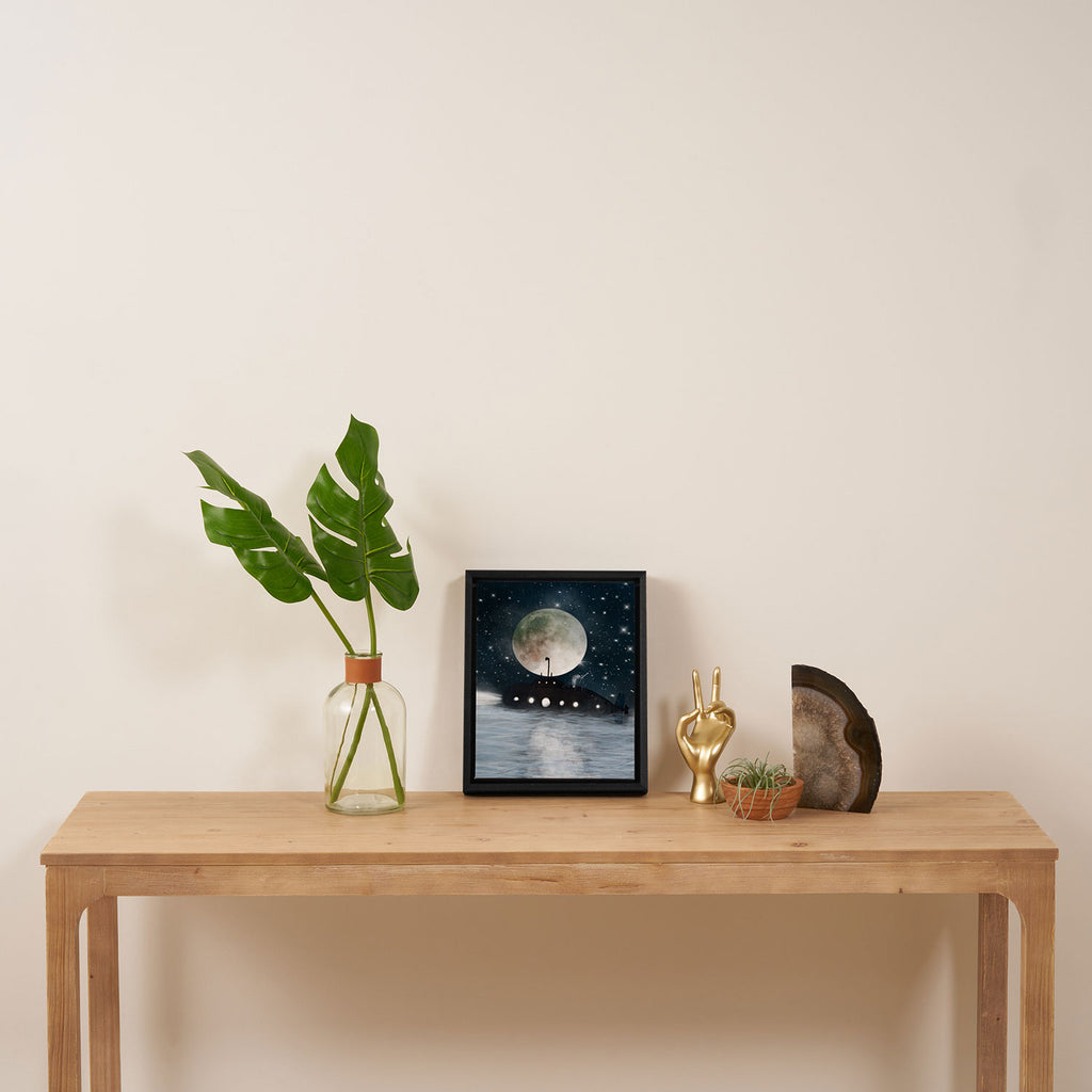 the astrologer Framed Canvas Print Gallery Image 4