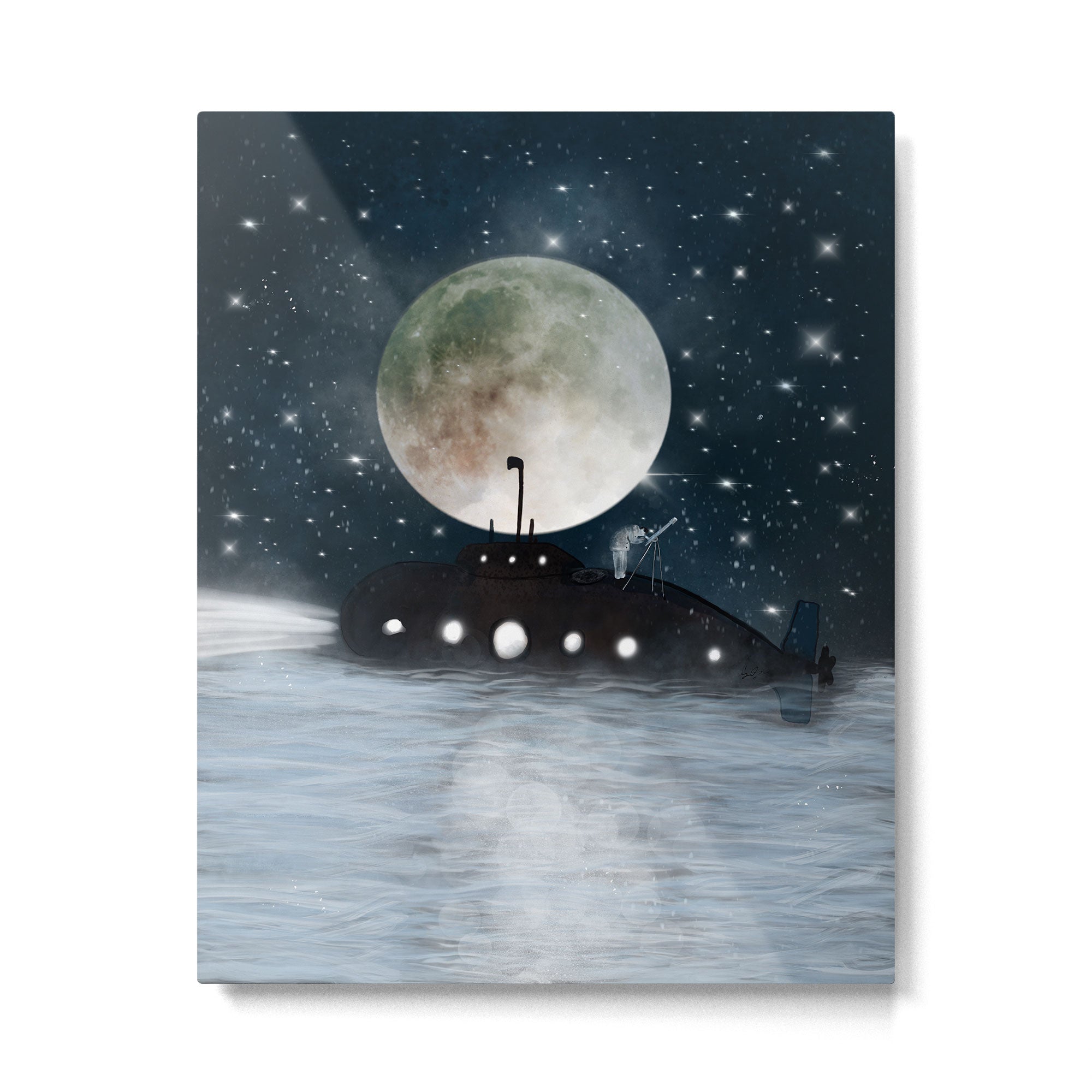 the astrologer Metal Print Gallery Image 6