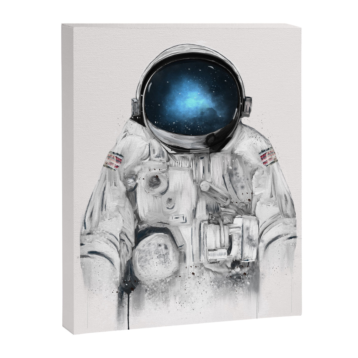 the astronaut Canvas Print Gallery Image 8