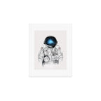 the astronaut Art Print Gallery Image 1