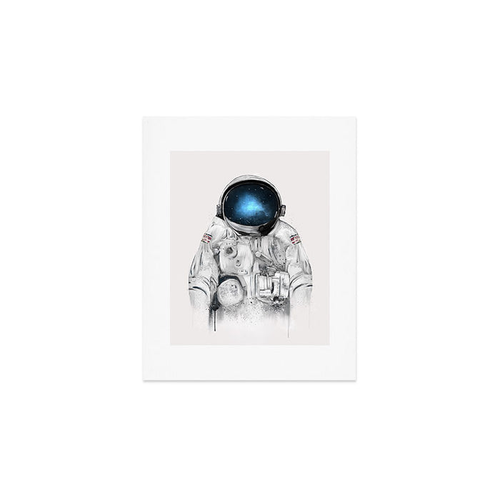 the astronaut Art Print Gallery Image 1