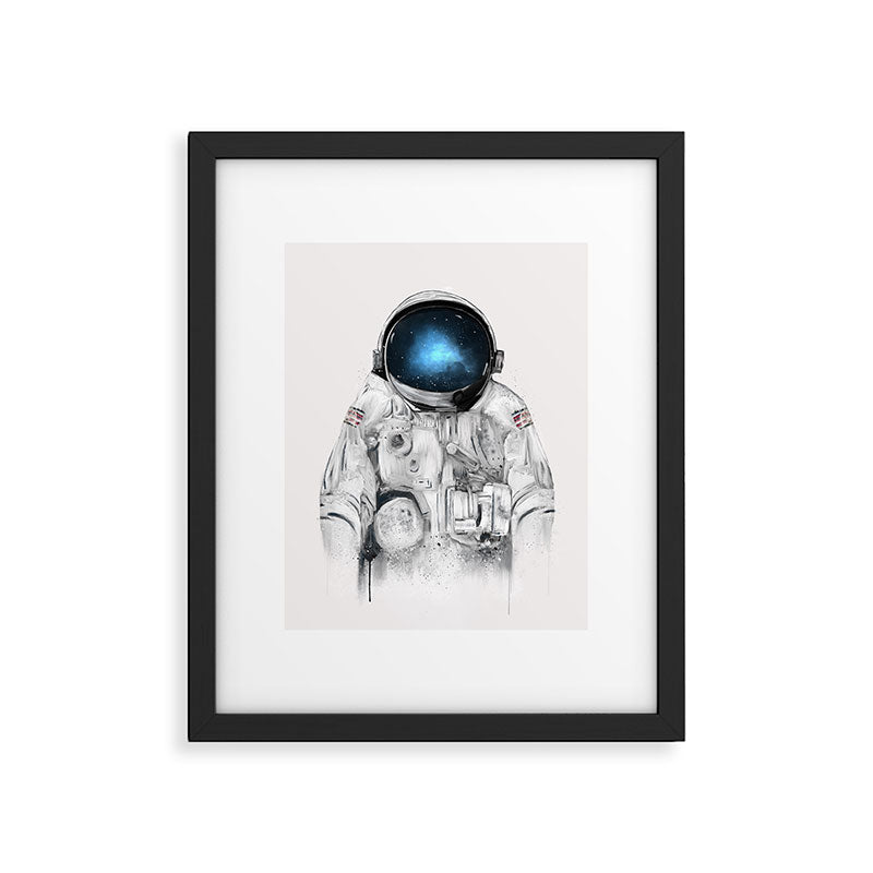 the astronaut Framed Art Print Gallery Image 6
