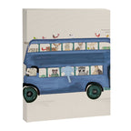 the big blue bus Canvas Print Gallery Image 8