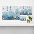 the big surf Canvas Print Gallery Image 3