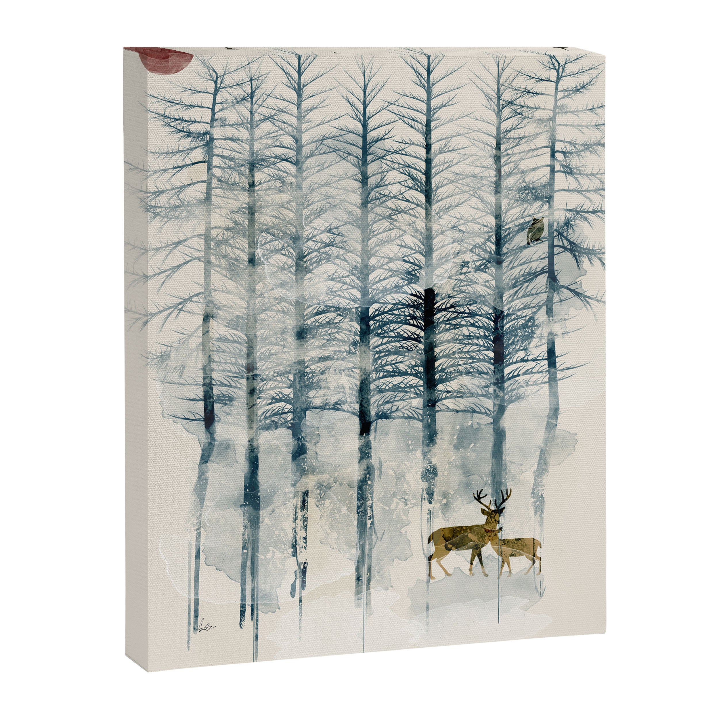 the blue forest Canvas Print Gallery Image 8