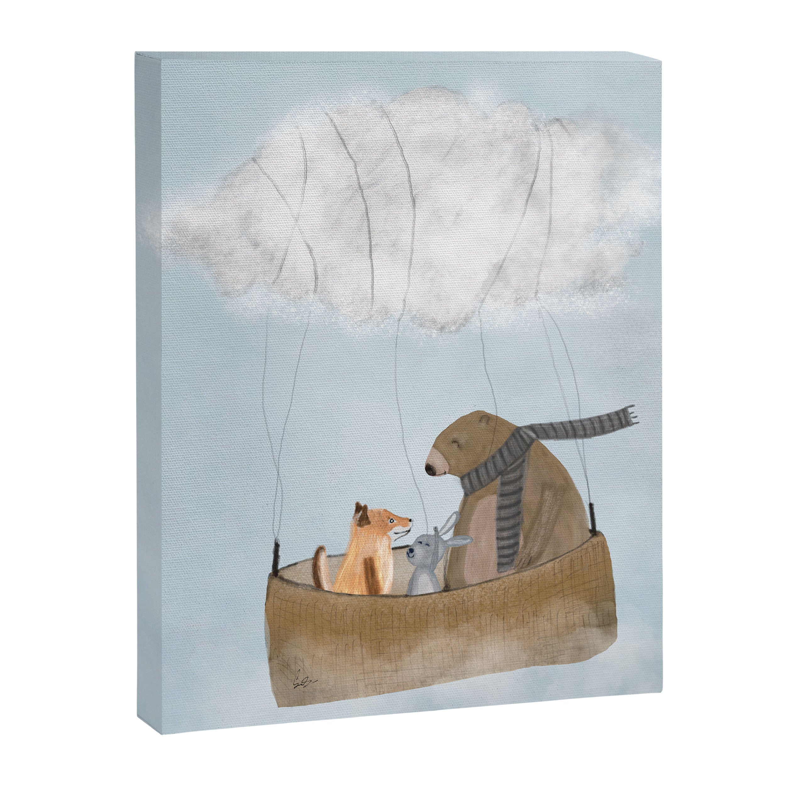 the cloud balloon Canvas Print Gallery Image 8