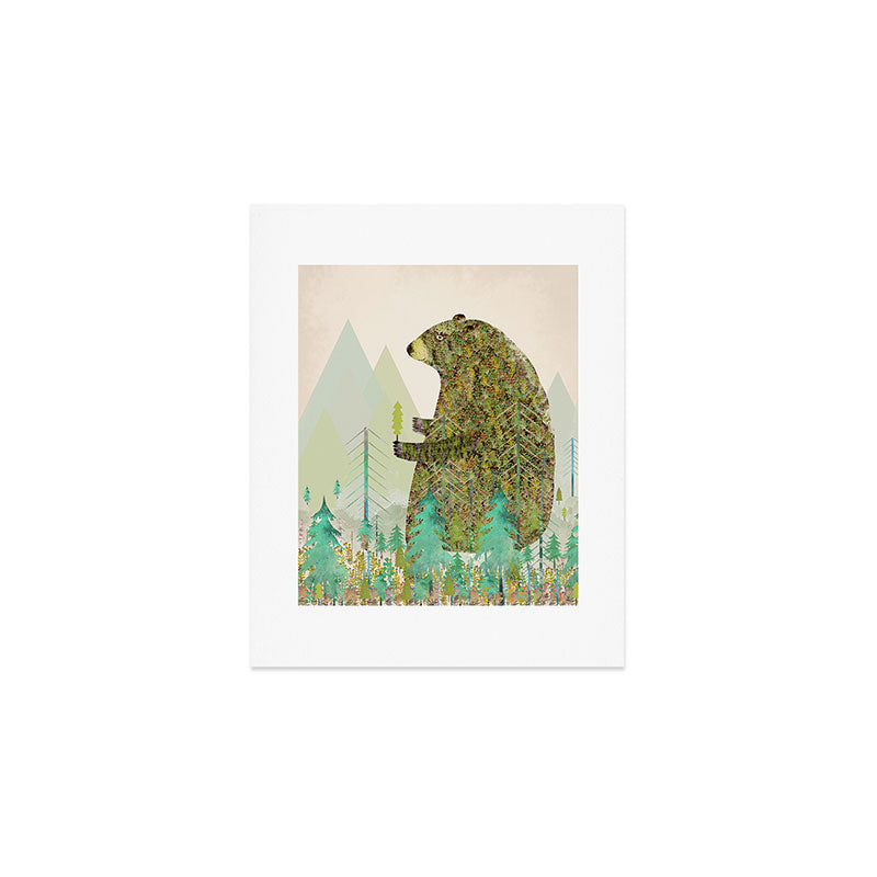 the forest keeper Art Print Gallery Image 1