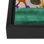 the fun run Framed Canvas Print Gallery Image 3