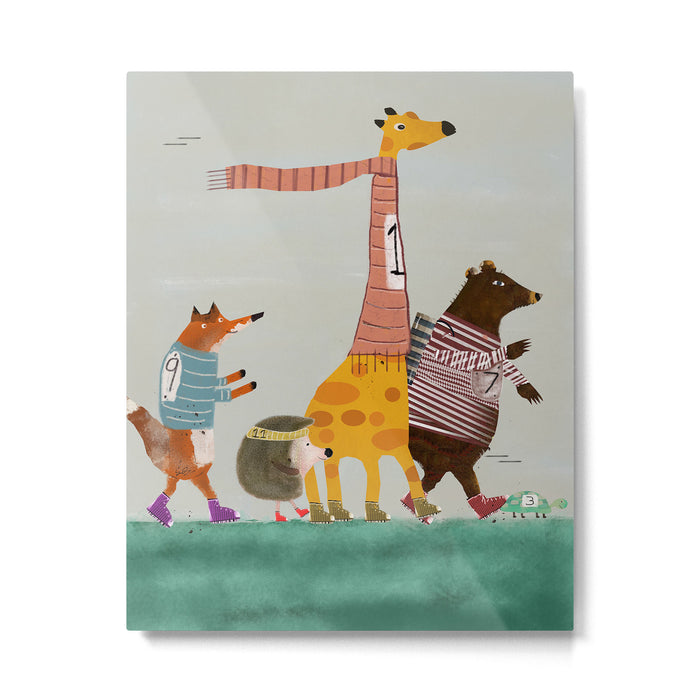the fun run Metal Print Gallery Image 1