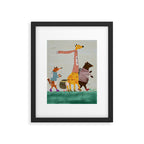 the fun run Framed Art Print Gallery Image 6