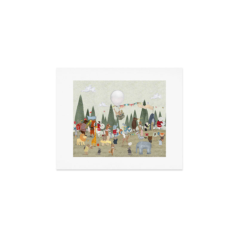 the great parade Art Print Gallery Image 1