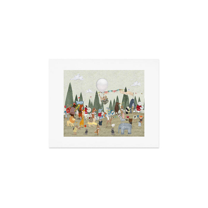the great parade Art Print Gallery Image 1