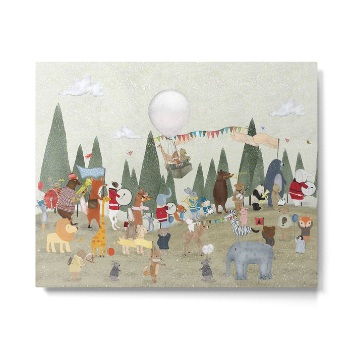 the great parade Metal Print Gallery Image 1