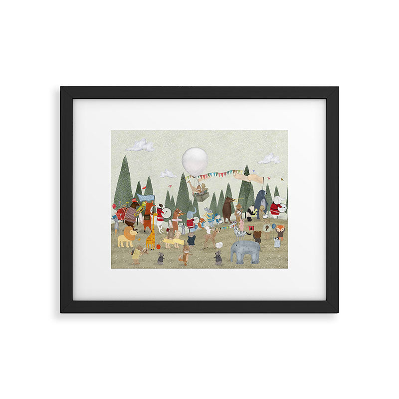 the great parade Framed Art Print Gallery Image 4