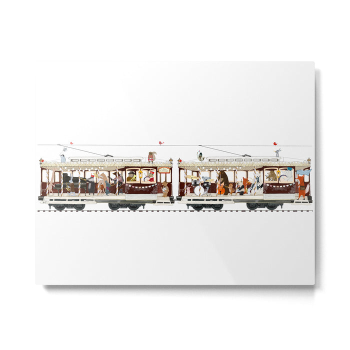 the jazz carriage Metal Print Gallery Image 1