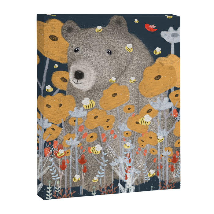the joy of bees Canvas Print Gallery Image 1