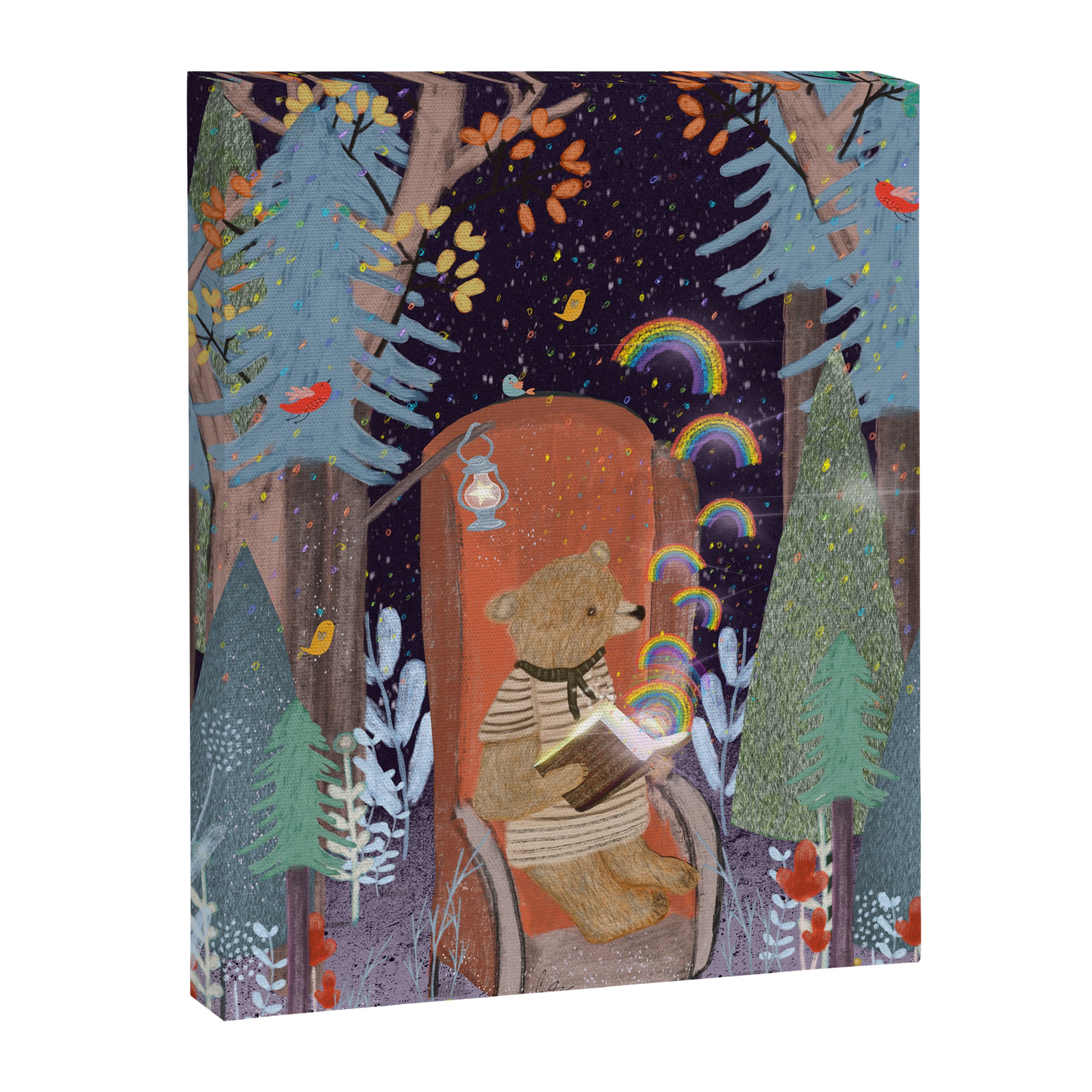 the little book of rainbows Canvas Print Gallery Image 8