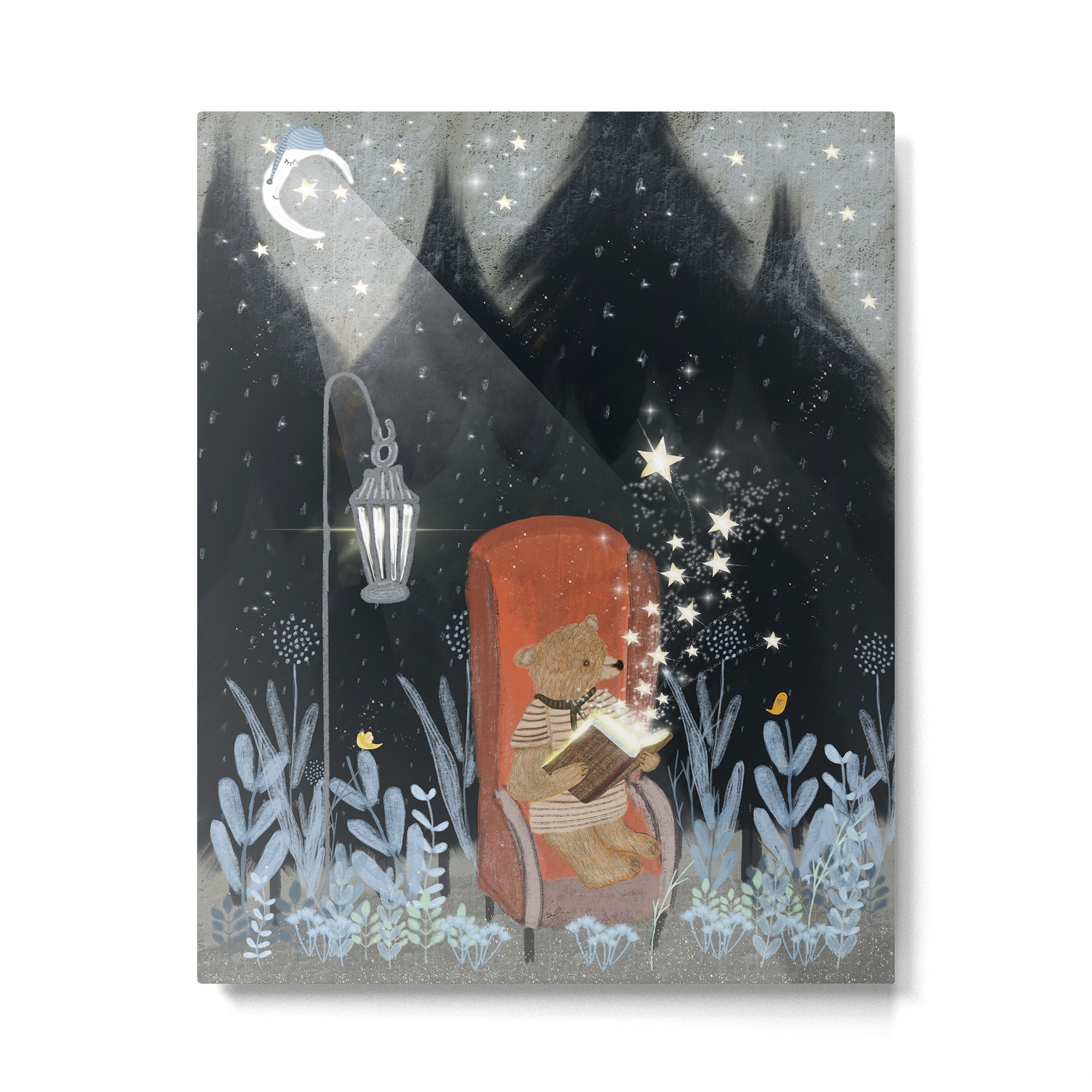 the little book of stars Metal Print Gallery Image 6