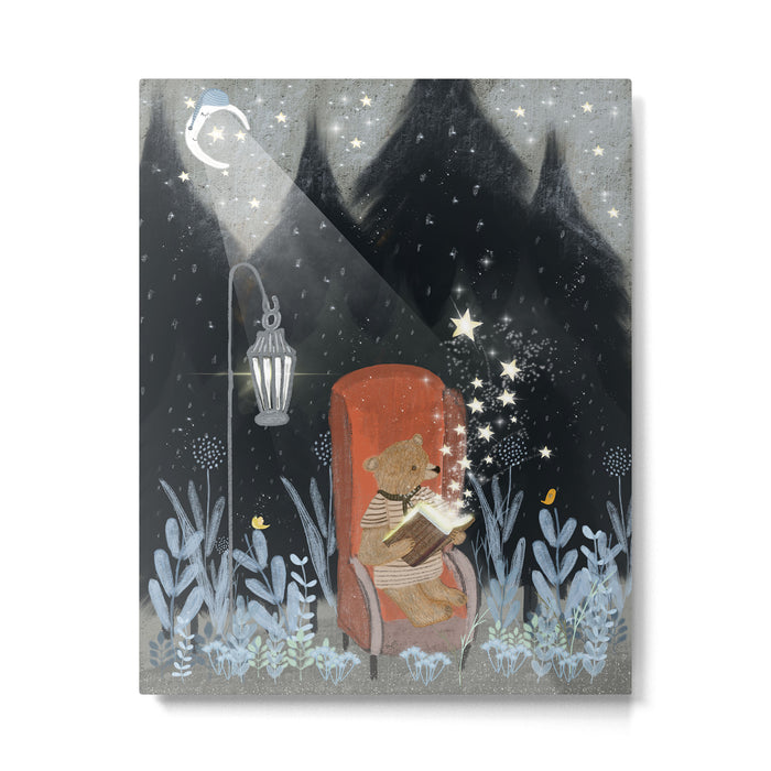 the little book of stars Metal Print Gallery Image 1