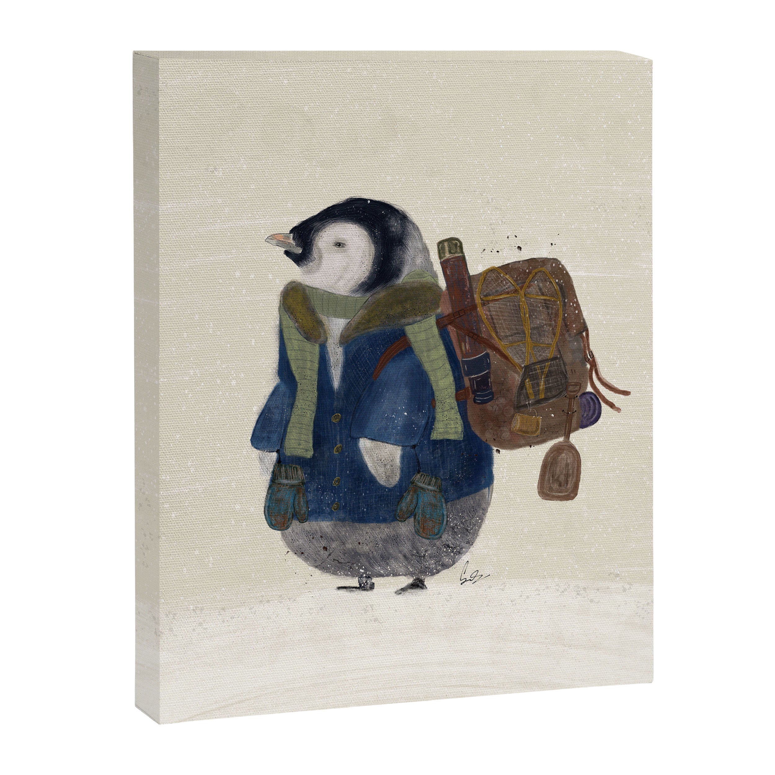 the little explorer Canvas Print Gallery Image 6