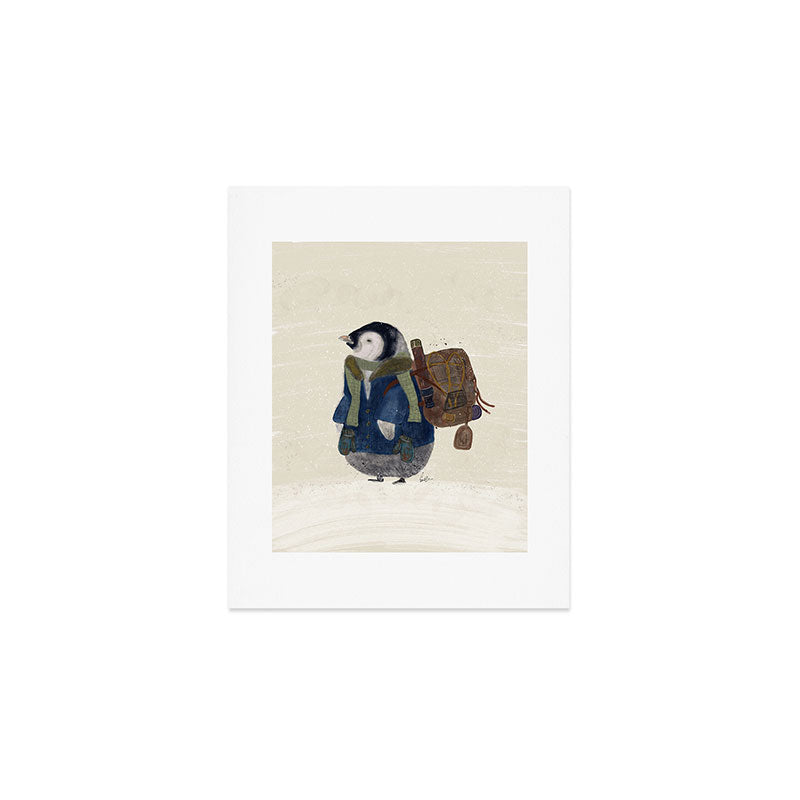 the little explorer Art Print Gallery Image 1