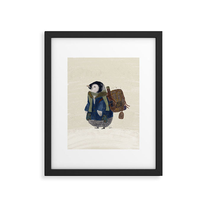 the little explorer Framed Art Print Gallery Image 1
