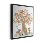 the little oak tree Framed Canvas Print Gallery Image 2