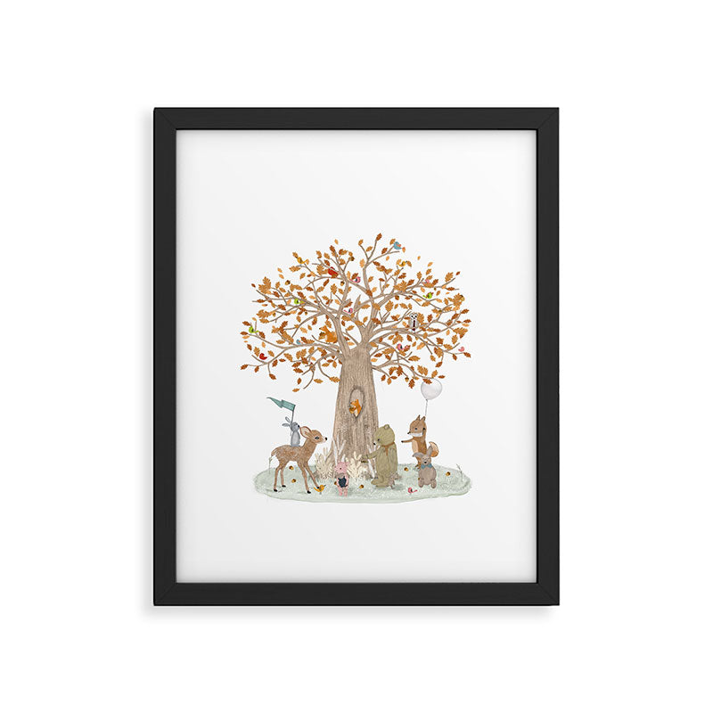 the little oak tree Framed Art Print Gallery Image 6