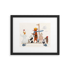 the long board Framed Art Print Gallery Image 6