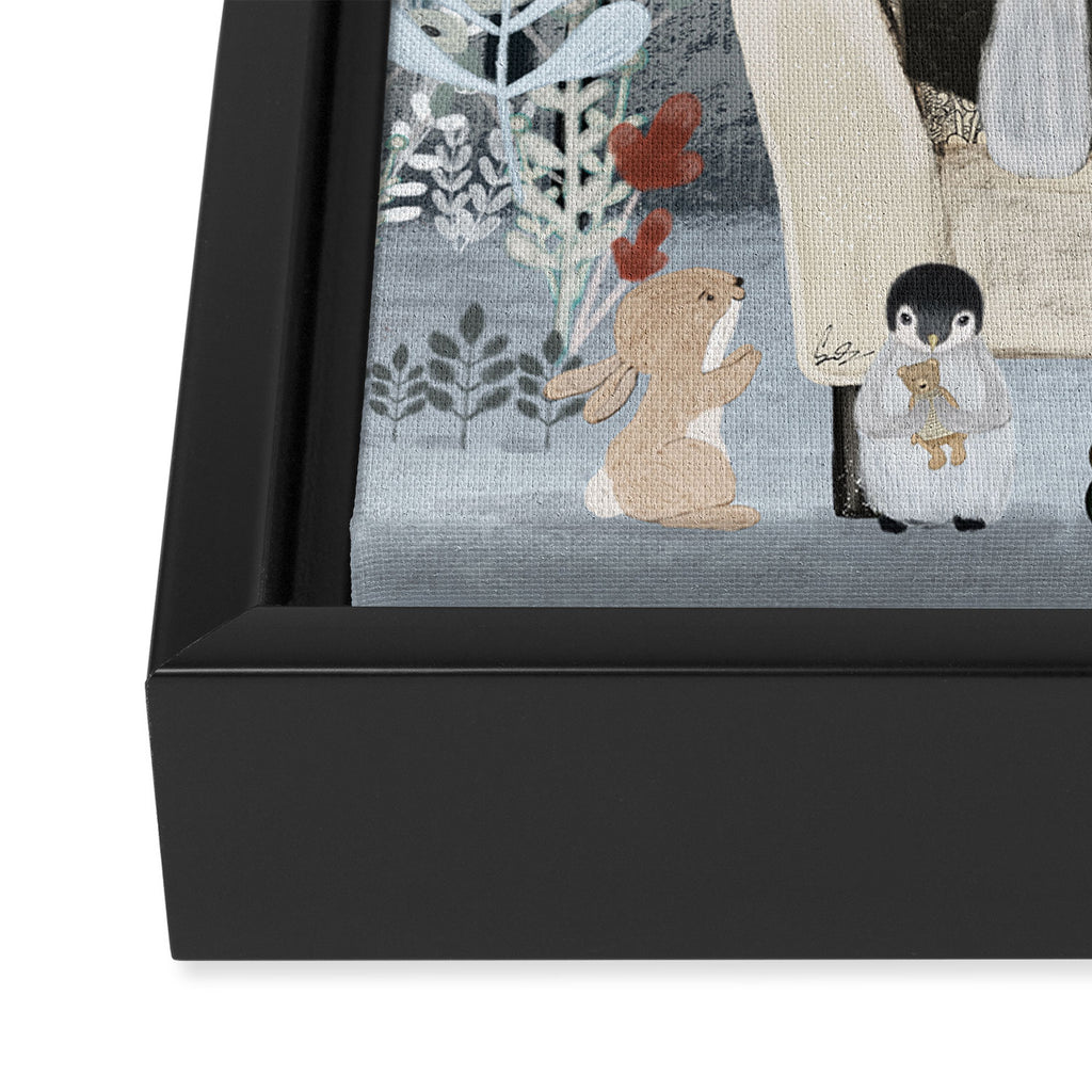 the magical little alphabet book  Framed Canvas Print Gallery Image 3