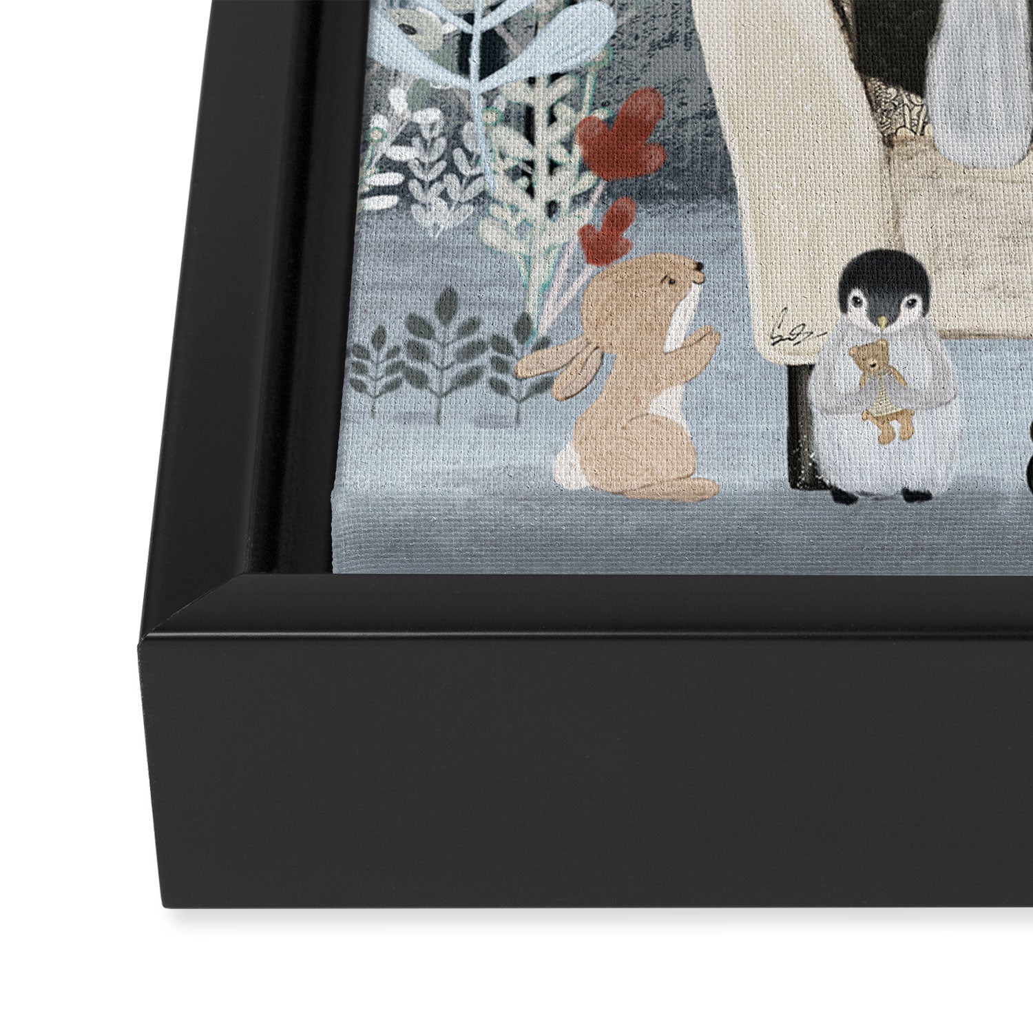 the magical little alphabet book  Framed Canvas Print Gallery Image 3