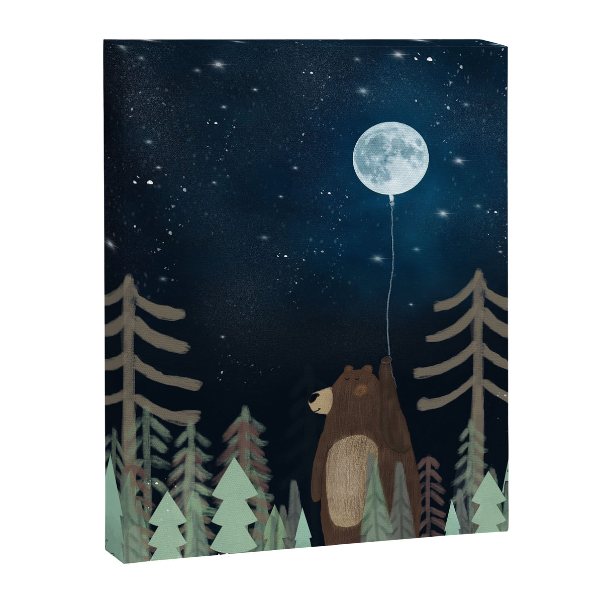 the moon balloon Canvas Print Gallery Image 8