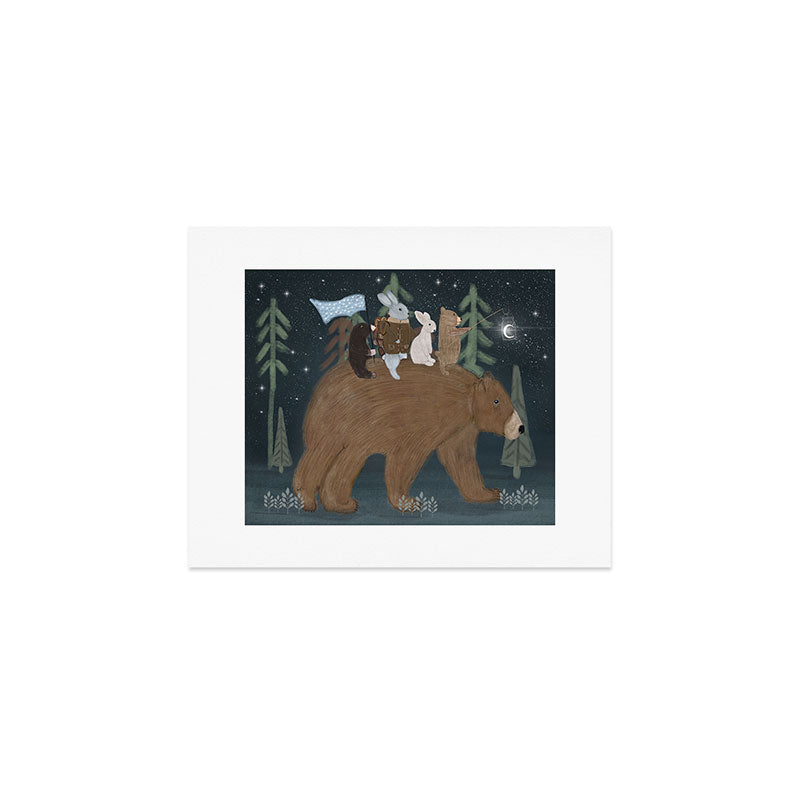 the moon bear Art Print Gallery Image 1
