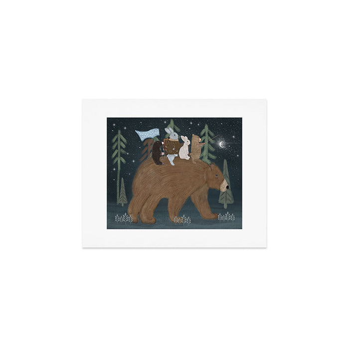 the moon bear Art Print Gallery Image 1