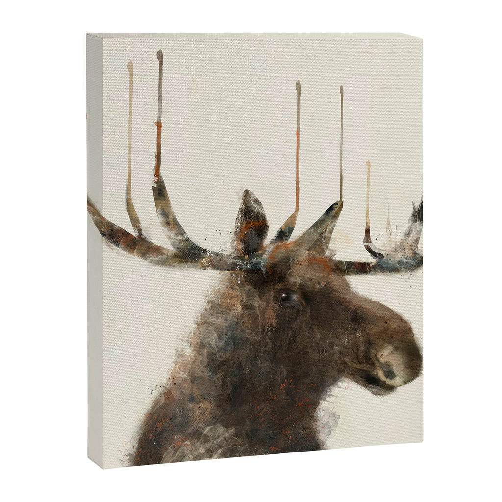 the moose Canvas Print Gallery Image 6
